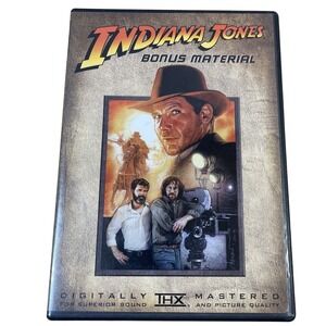 Indiana Jones Bonus Material DVD 2003 Lucasfilm‎ THX Digital Mastered